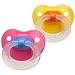 NUK Classic Silicone BPA Free Fashion Pacifier, Size 2, 2 Pack - girl colors