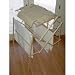 Wooden Drying Rack Space Saving Foldaway 56 ft (White Pine) (54