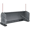 ScoopDogg Snow Pusher for Smaller Ag/Compact Tractors - 8Ft.L, Model# 2604008