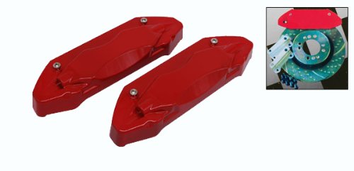 Best Price Universal Brake Caliper Covers Kit Red for Car Auto