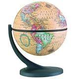 Kitchen & Housewares : mini wonder globe (antique ocean desk globe)