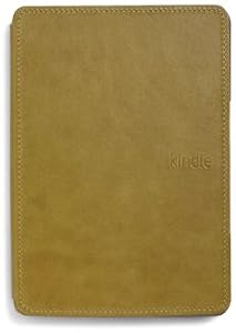 Click for larger image Amazon Kindle Leather Cover, Olive Green