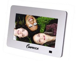 DFM760 7 Digital Photo Frame - Translucent SILVER