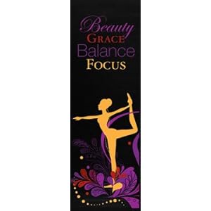 Balance Printed Yoga Mat - YOGAaccessories (TM) Designer Series