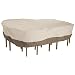 Veranda Patio Table & Chair Set Cover 78942, Large, Pebble for Round Table up to 94