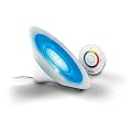 Philips Living Colors Aura, Energiesparende LED-Technologie mit 8 Watt, 16 Millionen Farben,mit Fernbedienung, white 7099860PH