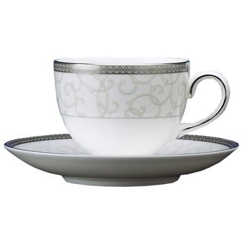 CELESTIAL PLATINUM TEA SAUCER PS