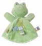 Taggies Play Pal Puppet Toy, Green Frog