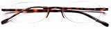 Scojo New York Gel Reading Glasses Multiple Colors, 1.25, Tortoise 715