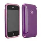 SAVE $15.04 - Speck Candy-Shell Purple Pink Hard Protective Cover Case for iPhone 3GS / 3G S, iPhone 3G $24.95