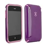 Speck Candy-Shell Purple Pink Hard Protective Cover Case for iPhone 3GS / 3G S, iPhone 3G