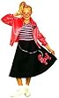 Poodle Skirt Teen Costume