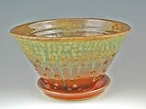 Green Ash and Fire Colander and Plate
