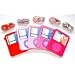 Electronics : KMS - SET OF S SILICONE COVERS (CHICK COLLECTION) 3G SKINS CASES FOR APPLE iPOD NANO 3G 3RD GENERATION (RED, PURPLE, LIGHT PINK, MED PINK, SEXY PINK)