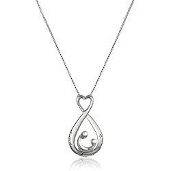 Sterling Silver Open Teardrop