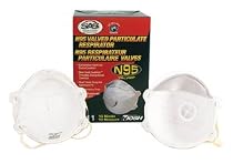 S.A.S. Safety Corp. 8711 N95 Valved Particulate Respirator (Box of 10)