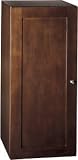 KOHLER K-3107-WD-F2 Tellieur 31-Inch Tall Storage Case with Wood Door Insert, Black Forest