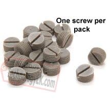 CRL Gray ZLC Glass Clamp Plastic Replacement Screw - One screw per pack