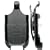 LG VX8300 Swivel Rotating Belt Clip Cell Phone Holster - Black Hard Plastic Holster Clip