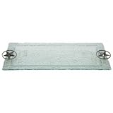 Glass Rectangular Tray - Western Star 