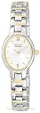 Citizen Women's Eco-Drive Silhouette Two-Tone Watch #EW9554-56A