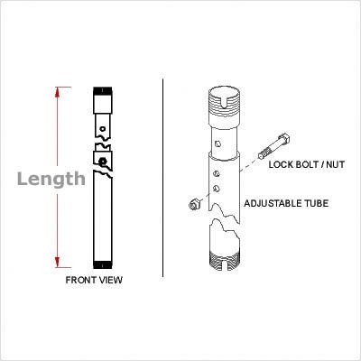 Adj Clng Ext 4 To 6 Feet