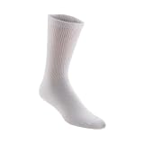 FootSmart Men's Diabetic Casual Crew Socks