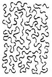 Stipple Design Quilting Stencil 31 UDZadCAL. SL160 Stipple Design Quilting Stencil