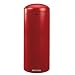 Brabantia 377747 30-Liter Retro bin, Deep Red