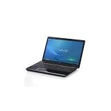 Sony VPCEC22FX/BI Vaio 17.3 Notebook (2.26 GHz i3-350M Processor, 4 GB RAM, 320 GB Hard Drive, DVD-Writer, Windows 7 Home Premium 64-bit)