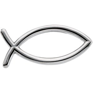 14K Yellow Gold Fish Lapel Pin