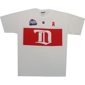 Detroit Red Wings Henrik Zetterberg Winter Classic Assistant Captain T Shirt