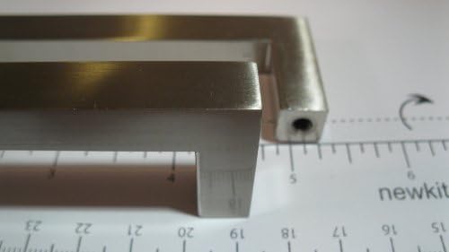 4'' Square Cabinet Drawer Door Barzinc Alloy Handle Pull Knob Hardware Brushed Nickel Hardware Contemporary Euro Style CABINET KNOBS CABINETS HANDLES CABINET PULLS Heavy Duty