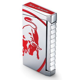 Colibri Tonino Lamborghini Il Toro Cigarette Lighter Red - Colibri TTR001001