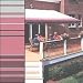 Outdoor Living : SunSetter 12FT. Motorize Burgundy Stripe Super PRO Retractable Awning with 5 Acc