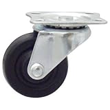 自在車（ゴム車輪） 40mm（ゴム一体型）