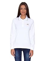 La Española Polo Mujer Manga Larga (Blanco)