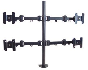 LCD Tischhalter für 4 Bildschirme bis 48 cm, 19