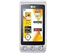 LG KP500 Cookie Smartphone (3MP Kamera, MP3) White silver