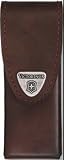 VICTORINOX Gürteltasche Leder braun, SwissTool Spirit drehbar