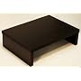 5.25 High Monitor : TV Stand 20.5 Wide (Finish Black)