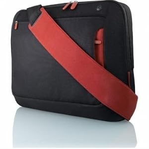 Belkin - Sacoche Topload pour Ordinateur portable 15,6" - Jet /Cabernet