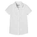 Girls' Cherokee&reg; Ruflle Woven Bib - True White