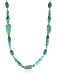 Barse "Gatsby" Turquoise Beaded Necklace