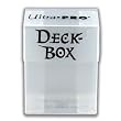 1 (One) Ultra Pro Deck Box White - Pokemon, Magic & YuGiOh! (81454)