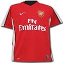 Nike Arsenal 09/10 Home Soccer Jersey Short Sleeve