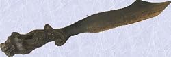 medieval sword replica large letter opener gothic dagger