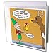 Rich Diesslins Funny Christmas Cartoons - Elf and Rudolph GPS Present - Greeting Cards-12 Greeting Cards with envelopes