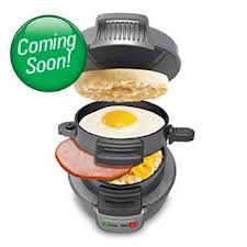 Hamilton Beach サンドイッチメーカー　グレー　並行輸入品