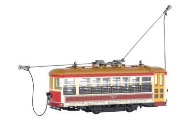 HO Spectrum Birney Streetcar w/DCC, 3rd Avenue